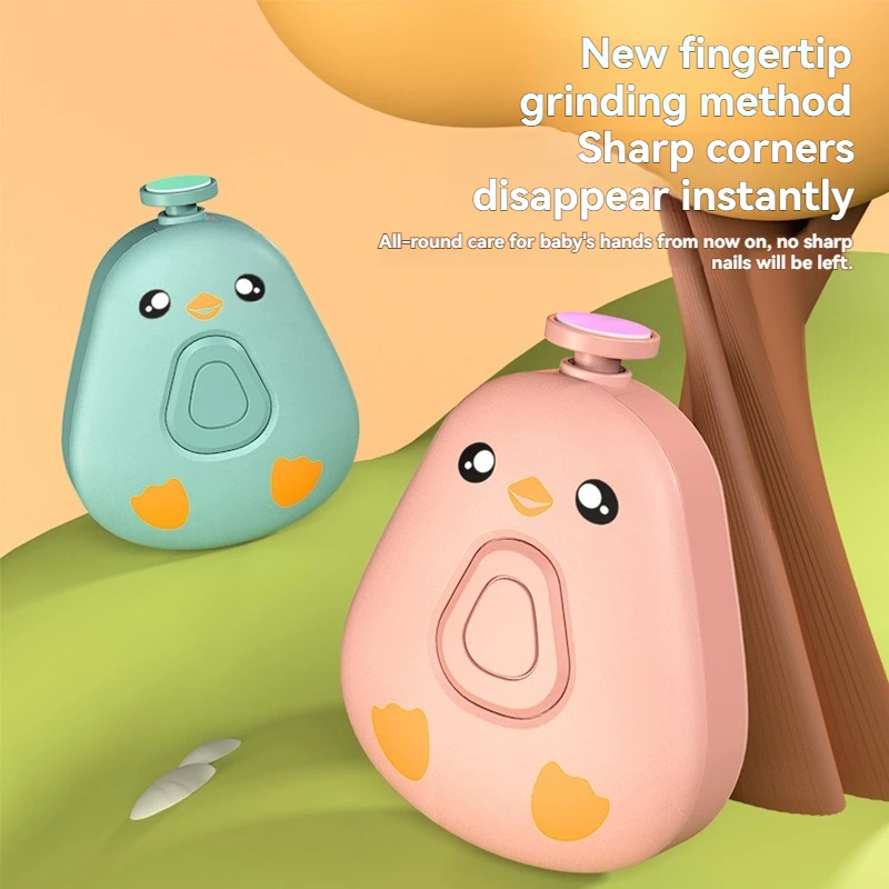 

Baby Electric Nail Grinder Creative Cute Mini Portable Nail Clippers Silent Automatic Manicure easter