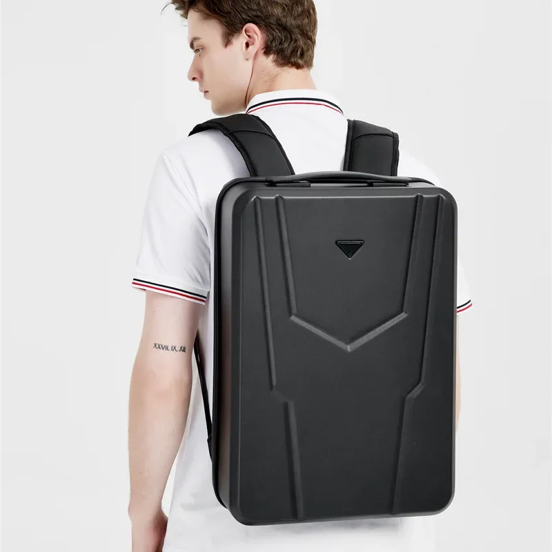 School Bags School Backpack Mens Bag Briefcase ABS Hard Case Student Bag Backpack Large Capacity Gaming Notebook IT