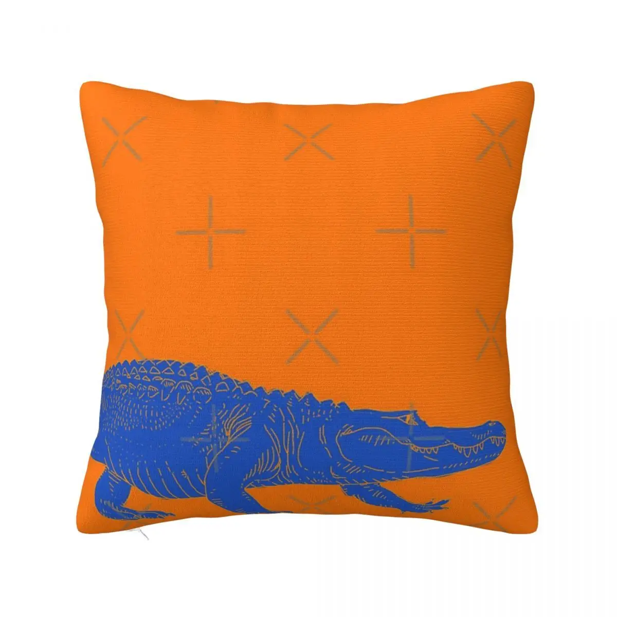 Blue Gator Headboards Sleeping Pillows Cushions For Living Room Pillow Case Pillow Cover