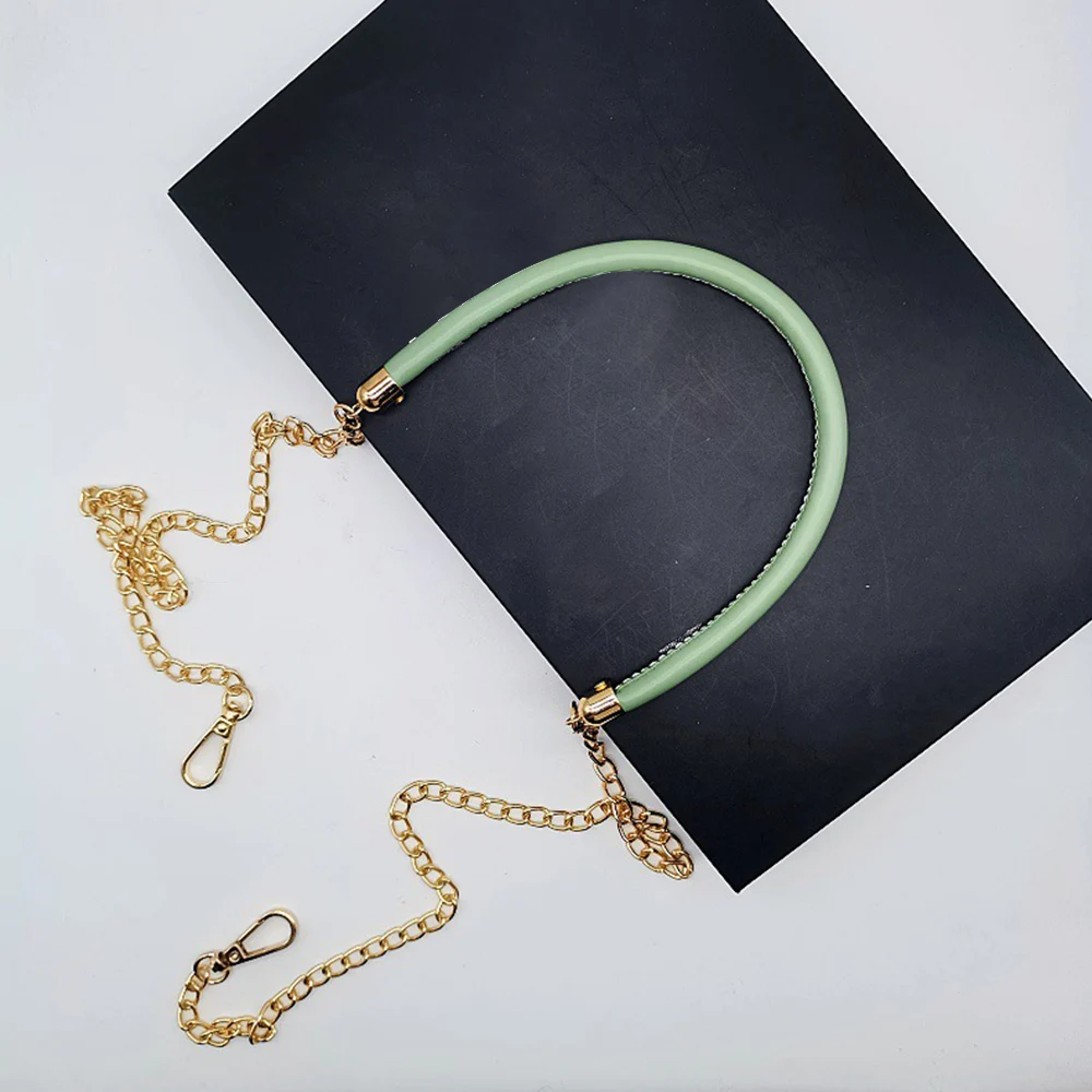 Ремешок через плечо из ПУ кожи для снижения давления, простой однотонный Сменный ремень на ремне, цепочка для сумки