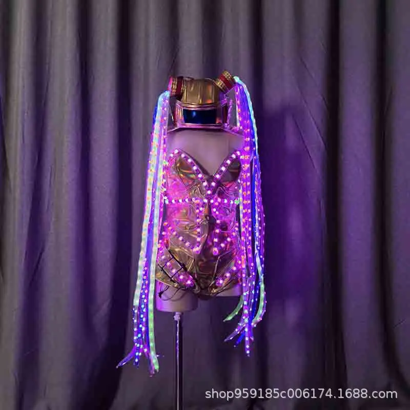 

Светодиодная светящаяся одежда, шоу, флэш-бар, КТВ, винная магия, креативный анимационный набор