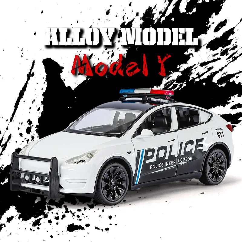 1:24 Alloy Police C… - image