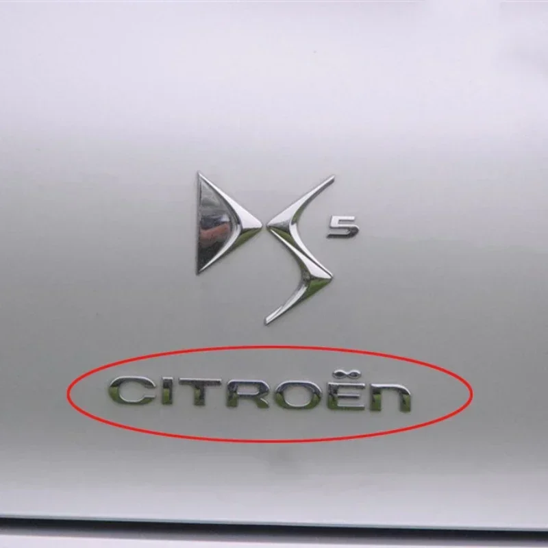 

Metal Car Body Fender Side Emblem Rear Trunk Badge Sticker for Citroen Berlingo C1 C2 C4 C5 C-ELYSEE DS4 DS6 JUMPY Picasso Xsara