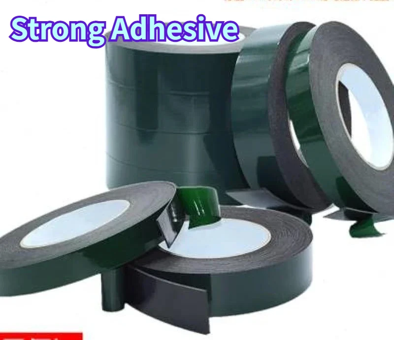 

10m Double Sided Tape Strong Adhesive Black Foam Tape for Cell Phone Repair Gasket Screen PCB Dust Proof (1mm Thick)