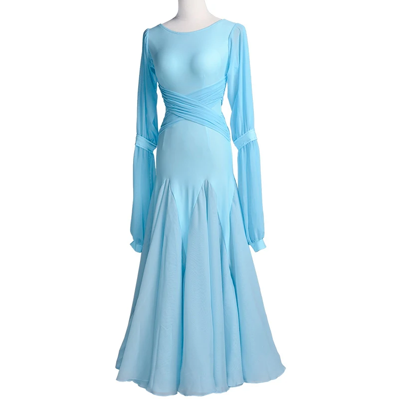 Standard Ballroom Dress Women Simple Style Waltz Flamenco Dancing Costume Adult Advanced Ballroom Competition Dance Dresses