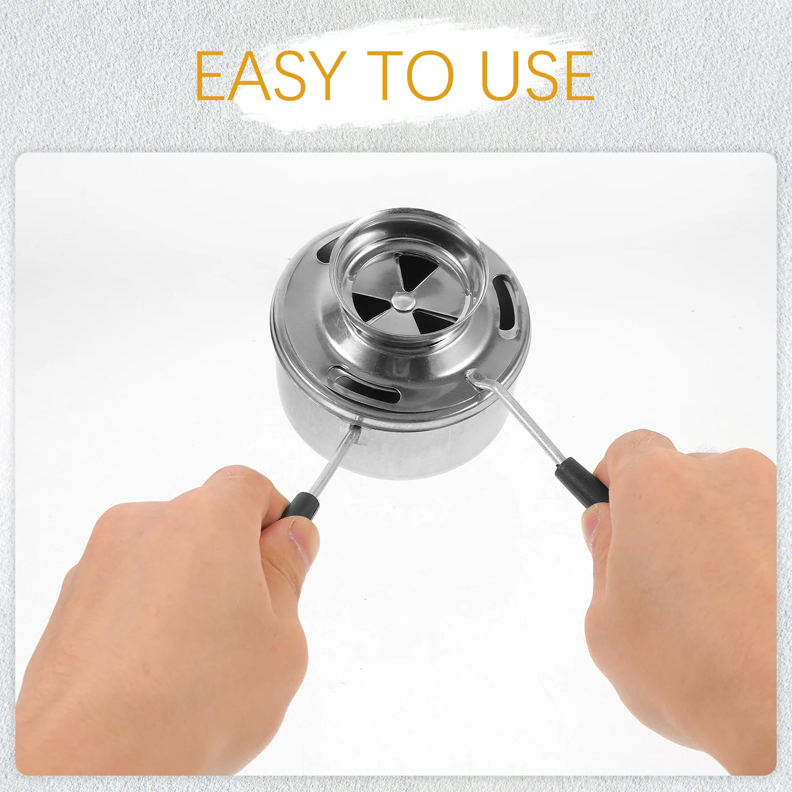 

Alcohol Burner Stove Stainless Steel Portable Hot Pot Stove Outdoor Camping Supplies Lightweight Durable Windproof