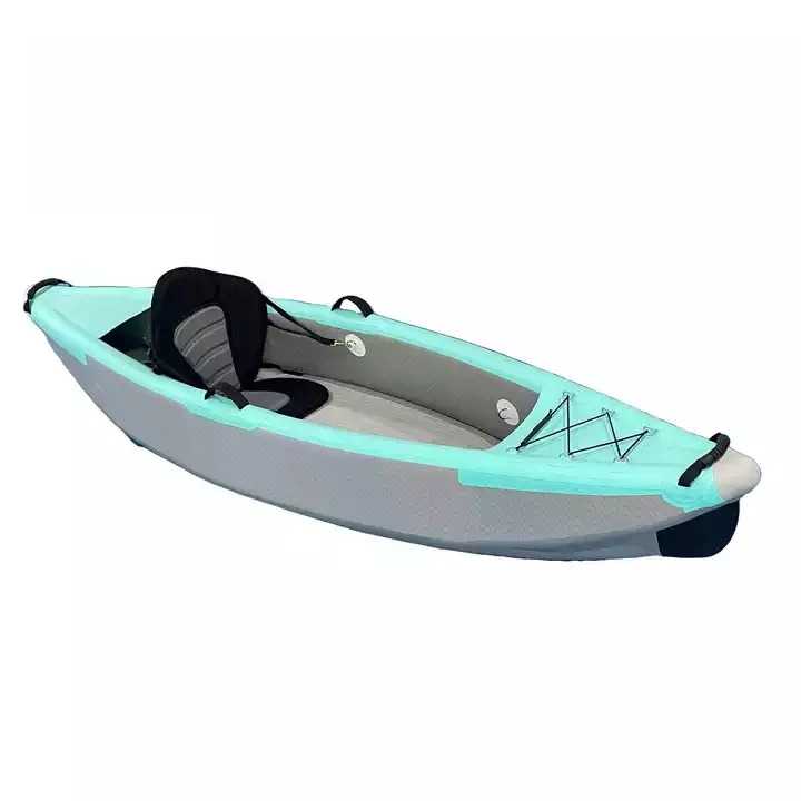 pvc inflatable kayak for fishing 3 person inflatable kayak boat with drop stitch floor