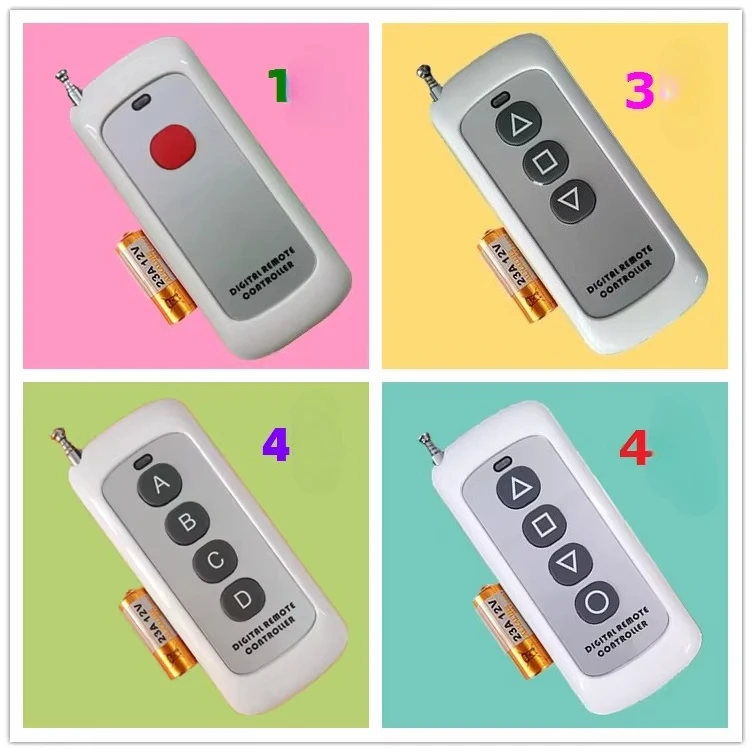 1000m Long Range Copy Remote Control Duplicator 1/2/3/4 Button 315MHz 433MHz Learning Code for Garage Door