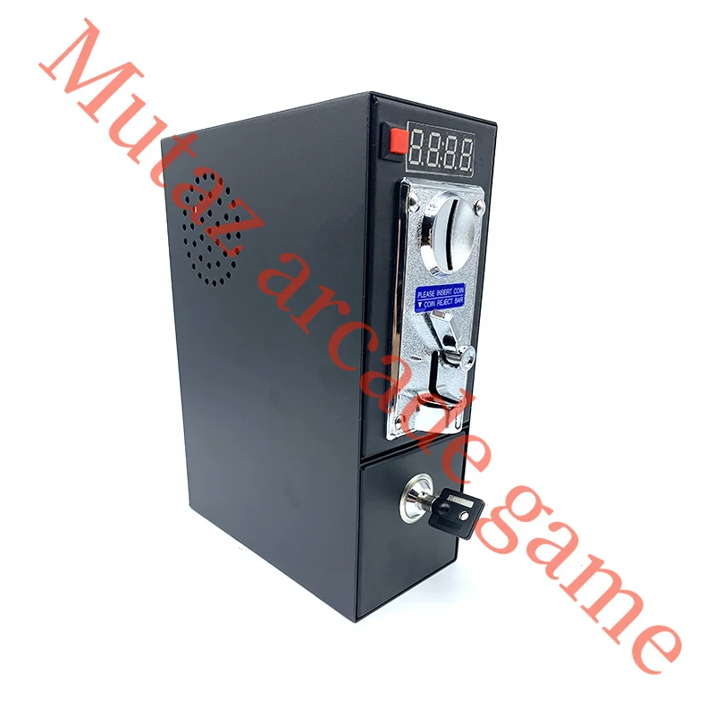 

Coin operated Timer Control Board Power Supply box with multi coin selector acceptor washing machine massage chair timer board