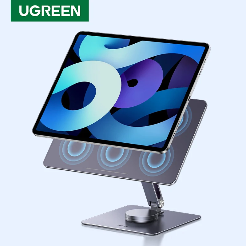 UGREEN-soporte magnético para tableta, base ajustable de aluminio para iPad Pro 12,9, 11 pulgadas, 10,9 pulgadas