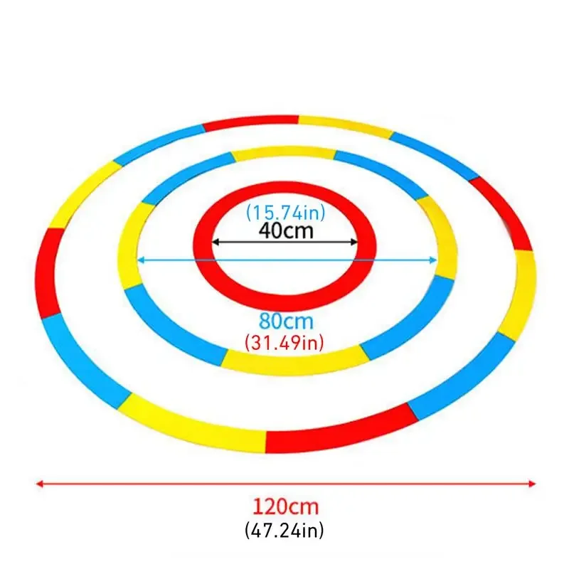 Golf Putting Training Targets Golf Trainer Target Circles Silicone Golf Putter Trainer Rings Golf Chipping Circle Golf Supplies