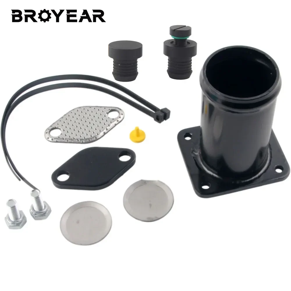 Broyear Hochwertiger Adapter-Montagestecker, Kühler, Thermostat-Bögen für BMW E46 318d 320d 330d 330xd 320cd 318td 320td
