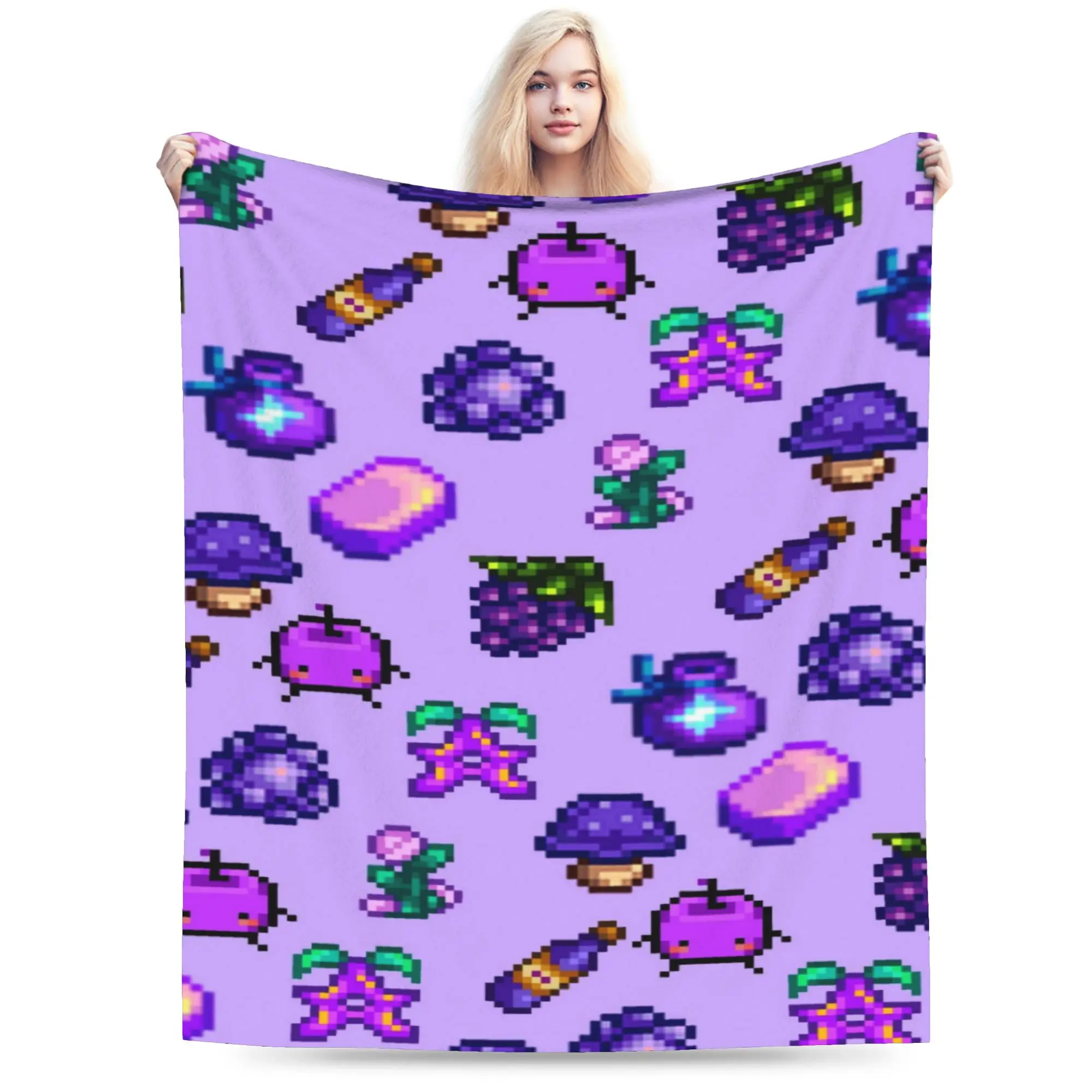 Stardew Valley Animals Accessories Blanket Ultra-Soft Fleece  Throw Blanket Comfortable Quilt