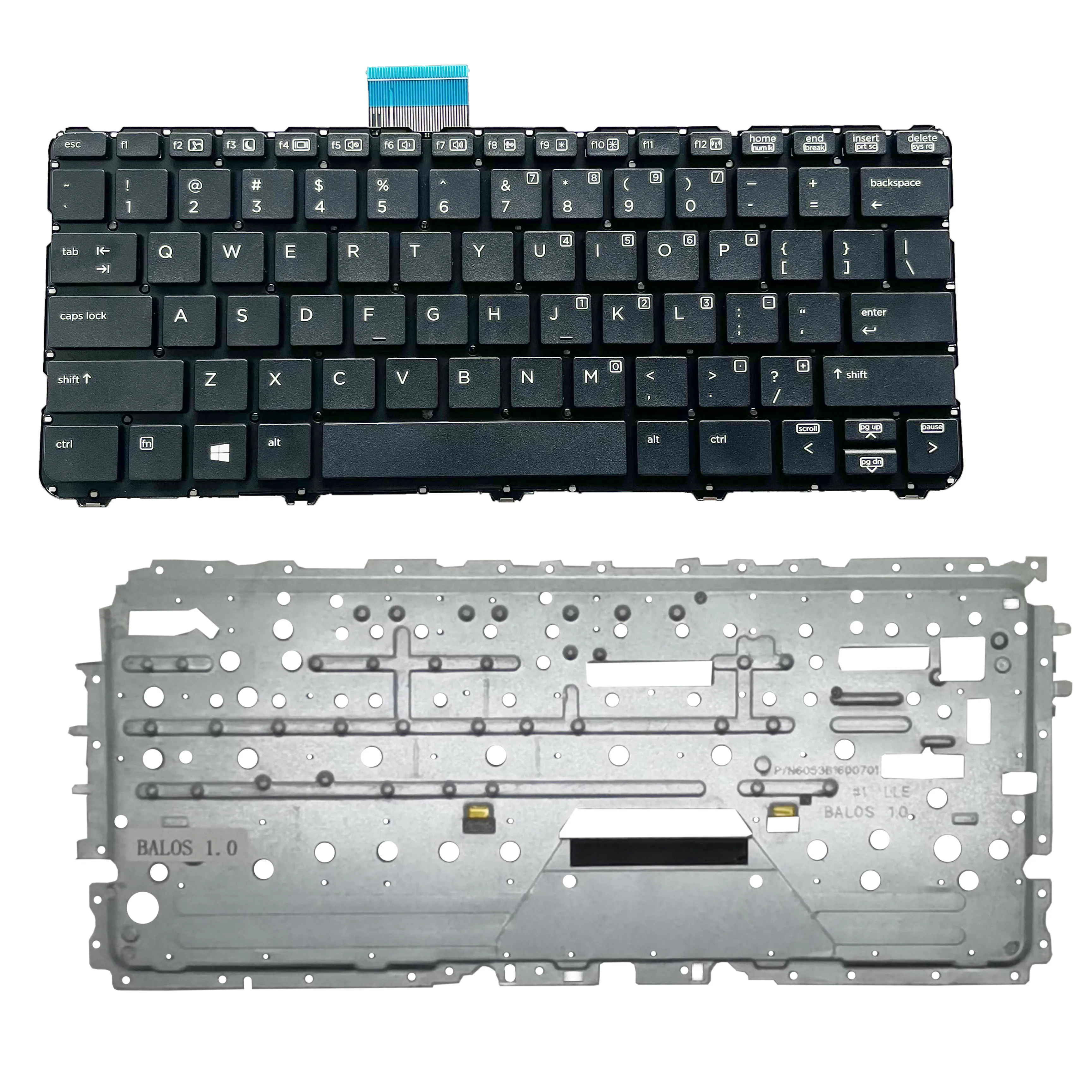 

English NEW laptop Keyboard for HP Probook X360 11 G1 G2 G3 G4 EE Laptop Keyboard Bracket replacement US