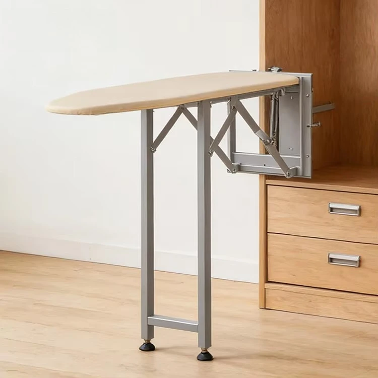Foldable Pull Out Ironing Board Cabinet Built-in Wardrobe Accessories Sliding Wall Mounted Lightweight Ironing Board