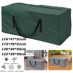 Garden Furniture Cushion Storage Bag Waterproof Anti-UV Rectangle Outdoor Furniture Protective Cover Christmas Tree Storage Bag