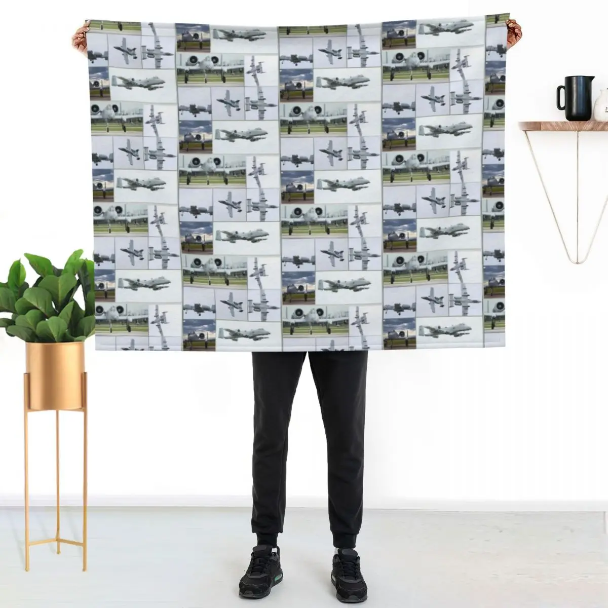 USAF Thunderbolt 2 A10 WARTHOG Throw Blanket christmas decoration Kid'S Sofas Thermal Vintage Blankets