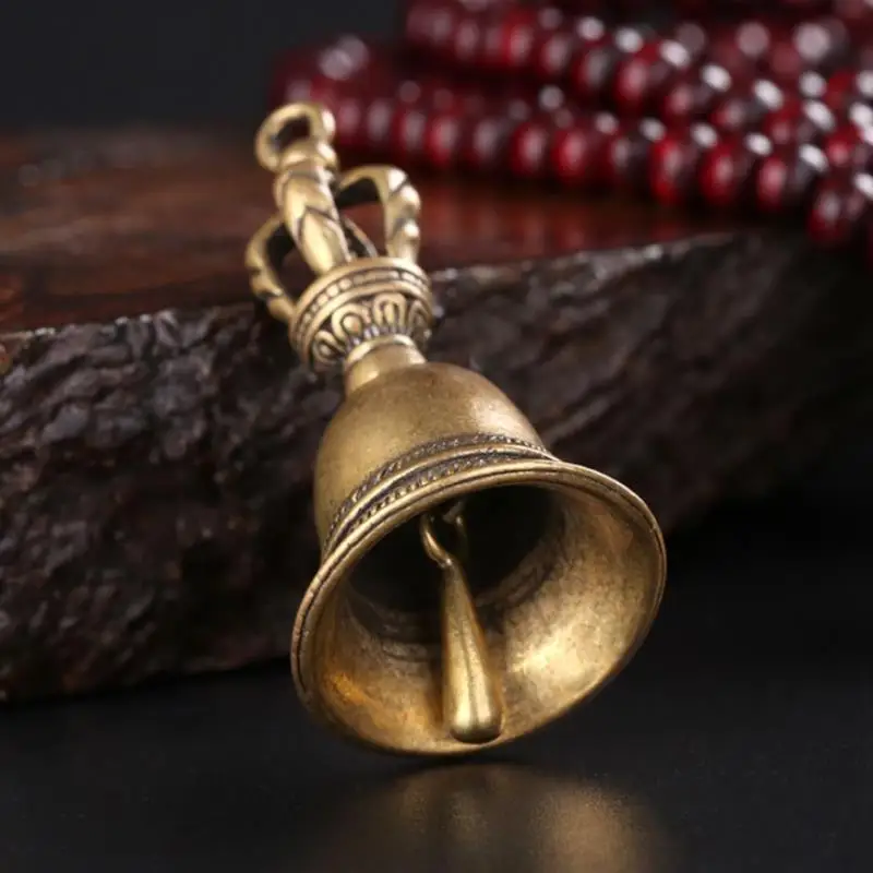 Christmas Tree Handicraft Magic Bell Wind Bell Tibetan Bronze Bell Pendant Brass