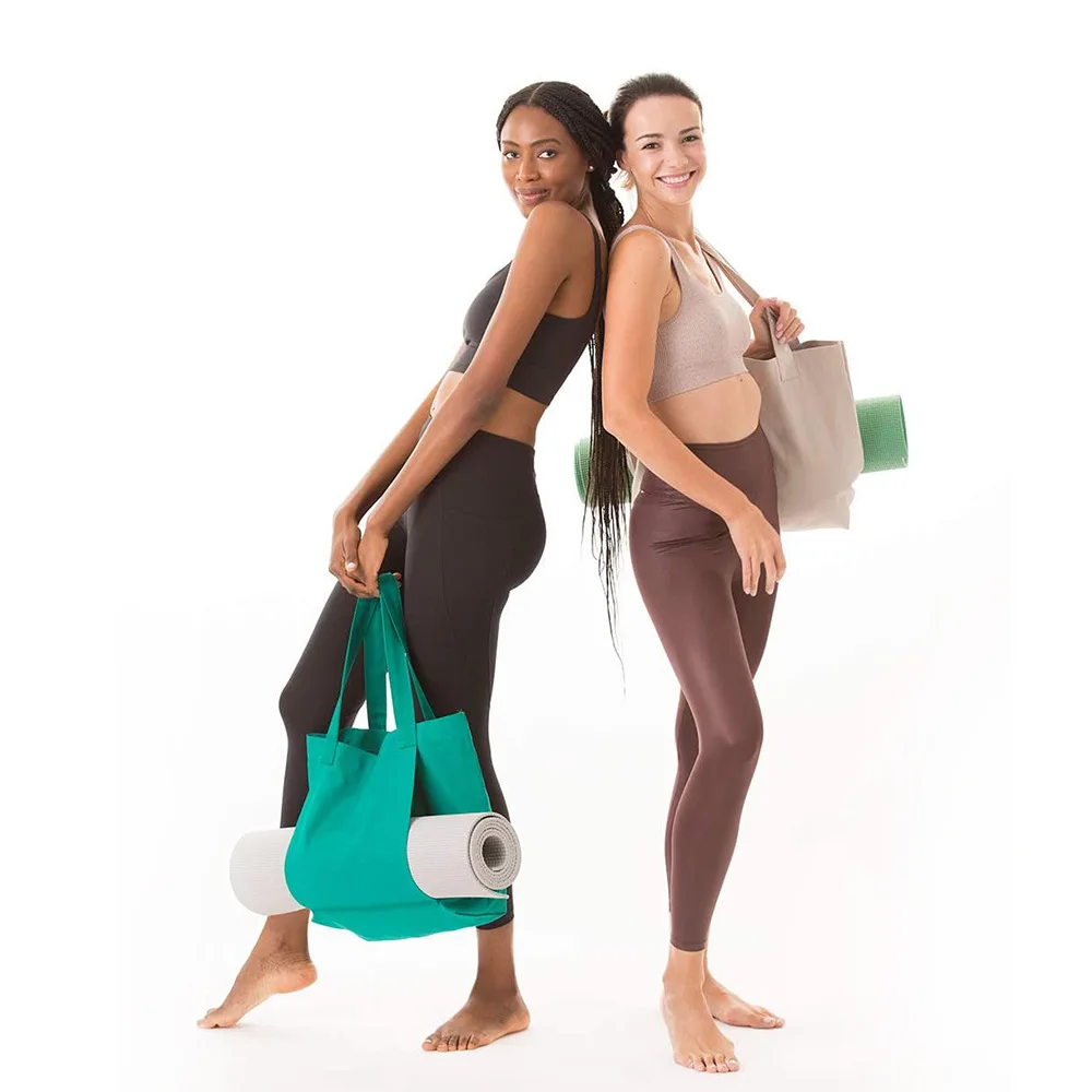 

Холщовая сумка-тоут, коврик для йоги, сумки для хранения, сумка на плечо для пляжного спортзала, пилатеса, спортивная сумка, спортивная сумка, спортивное одеяло, сумка для спортзала