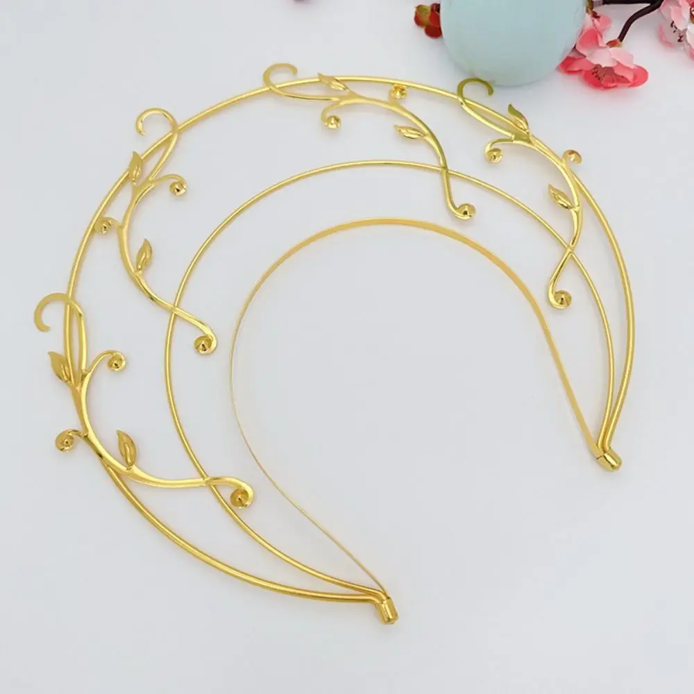 

Three Layer Halo Headband Alloy Baroque BOHO Hair Hoop Hair Accessories Fashion Show Hair Accessories Tiara Headdress Wedding