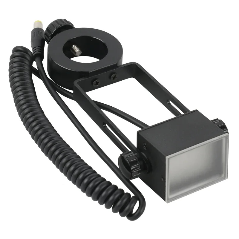 Imagem -03 - Microscópio Led Anel Inclinado Ajustável Luz Lâmpada de Incidence Oblíqua 25 mm 32 mm para Iluminação de Microscópio Estéreo