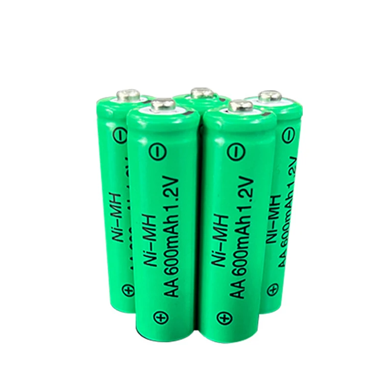 NEW 1.2V AA 600mAh NI-MH Rechargeable Battery for Camera Microphone Flashlight Remote Control MP3/MP4 Player  Electric Shaver