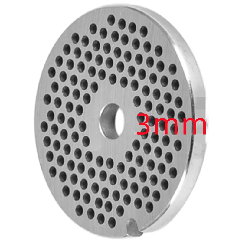 3mm 3CR13 Stainless Steel Meat Grinder Orifice Plate for maunfeld  MMG 3000S meat grinder Replacement Knife