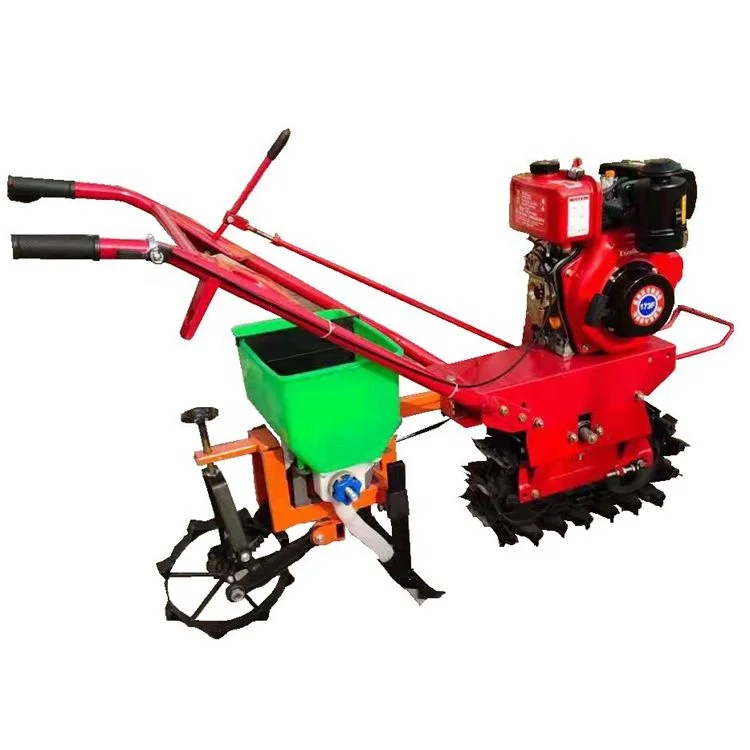 

178 AIR cooled 8 HP Chain Track mini tiller For Agricultural Use