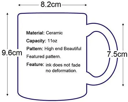 マグ-セラミックコーヒーマグ,パーソナライズされた名前,ギフト