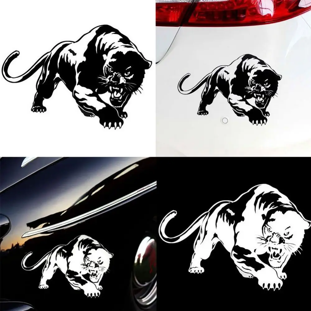 Decals Decor Decoration Reflective Sticker Panther Hunting Car Vehicle Body Window Decoration