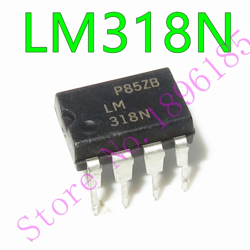 

1pcs/lot LM318P LM318N LM318 DIP-8 In Stock LM118-N/lm218-N/LM318-N Operational Amplifiers