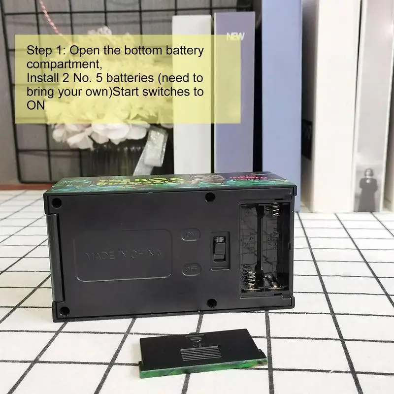 

Banks For Kids Dinosaur Cash Box Figurine Musical Money Bank For Boys Girls Ages 3 Electronic Coin Saver For Home Dorm