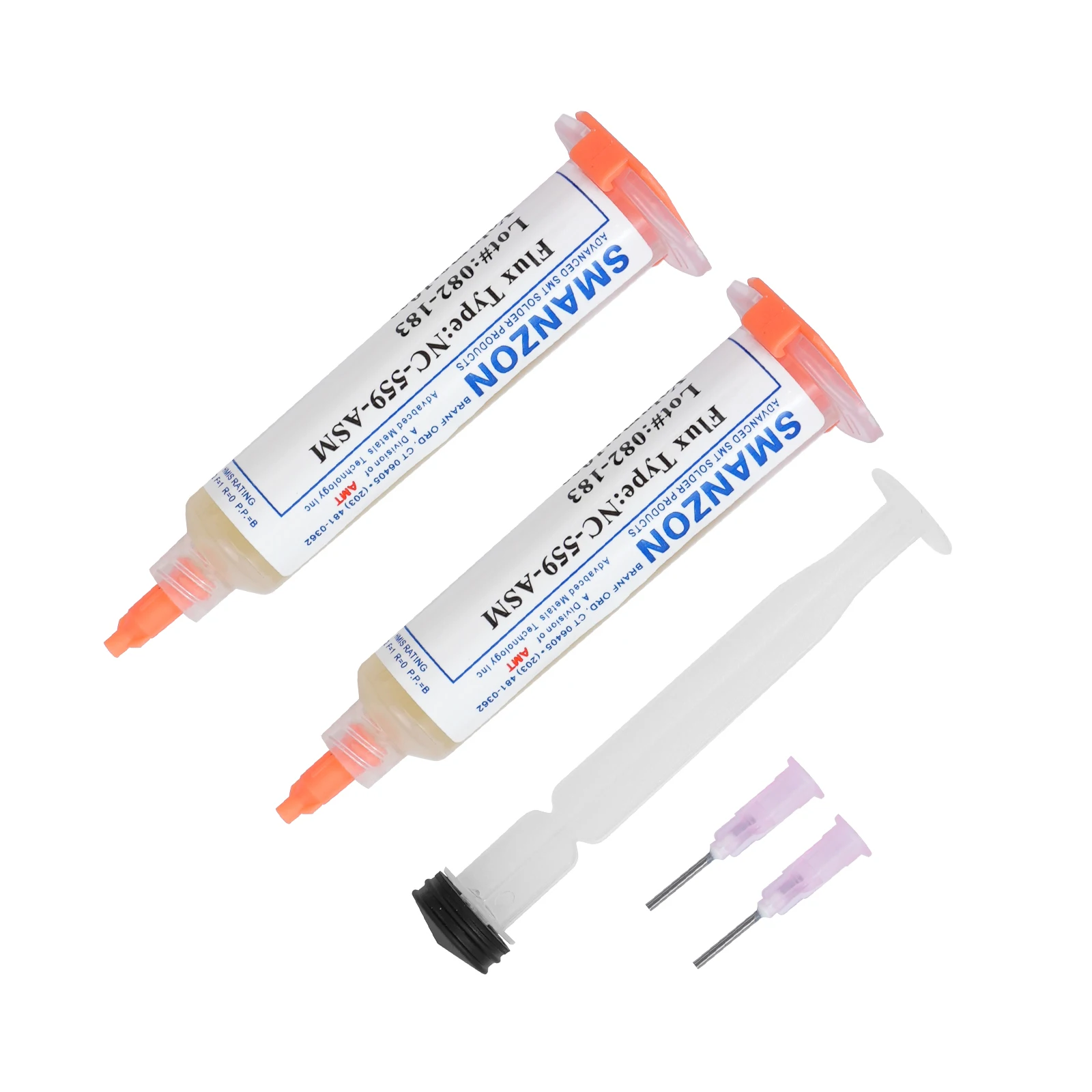 

Nc-559-asm Flux Bga Balls,Liquid Solder for Soldering Syringe Solder Paste 10ml Flux for Soldering No Cleaning Welding Tools