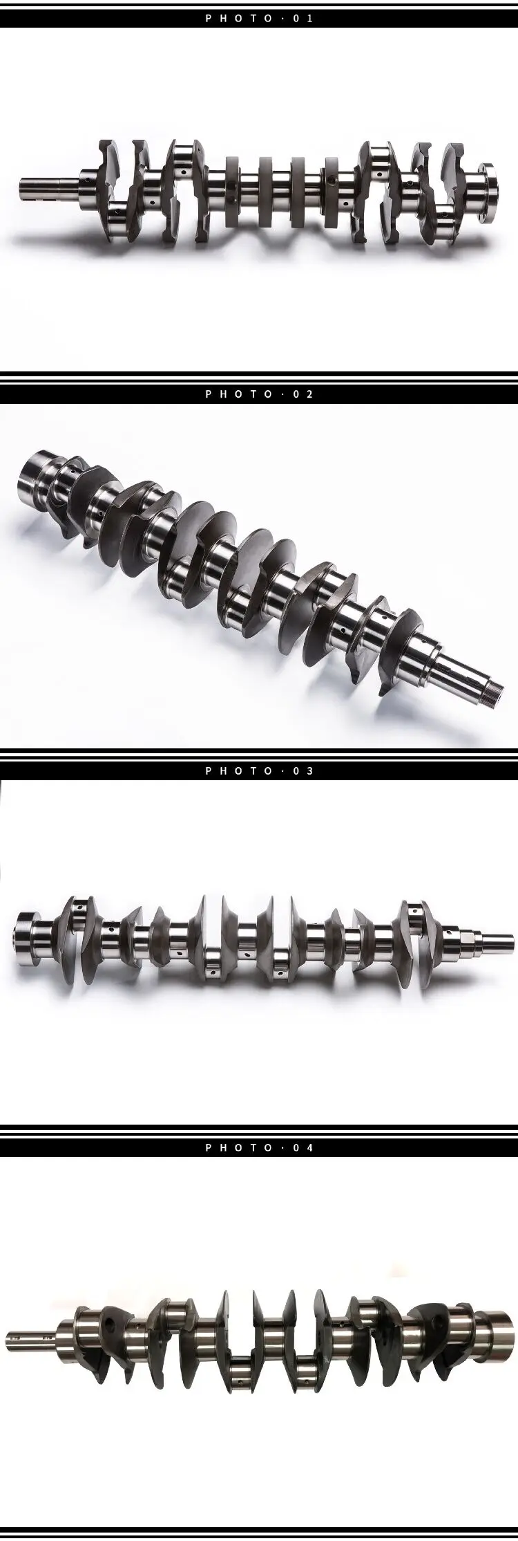 TLF 87 مللي متر السكتة الدماغية الخام 4340 الصلب كرنك رمح ل E28 M10 2400 رالي العمود المرفقي #6