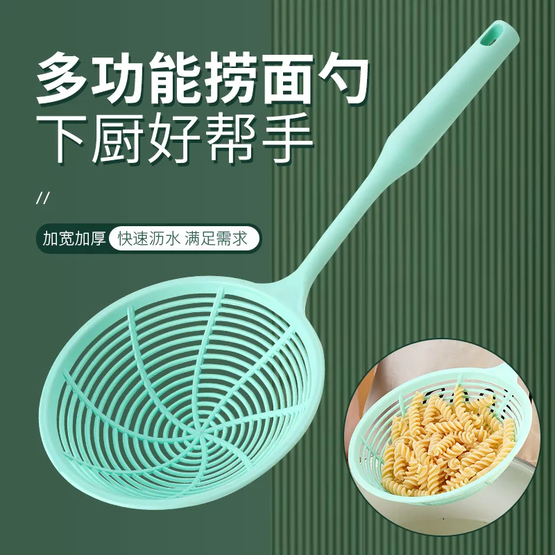 New Slotted Spoon Kitchen Lo Mein Dumplings Increase Deepening Thickening High Temperature Resistant Home A Variety of Colors