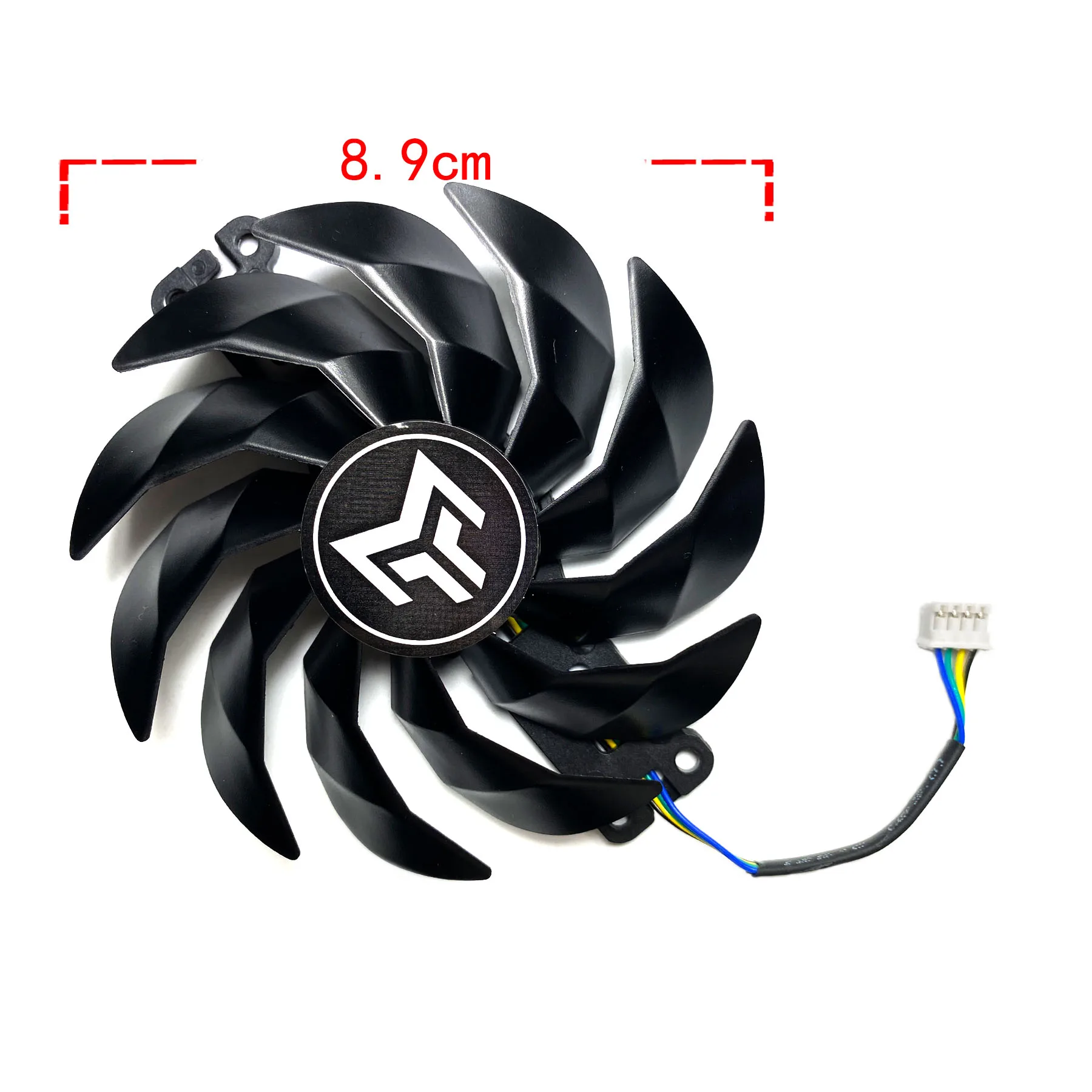 Ventilador de substituição do cartão gráfico, GALAX, GeForce, RTX3060, LHR, 12GB, Mini OC, Novo