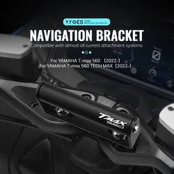 Motorcycle Navigation Bracket GPS Mount Device Carrier SMART PHONE Adapt Holder For YAMAHA T-max 560 Tmax 560 TECH MAX 2022-