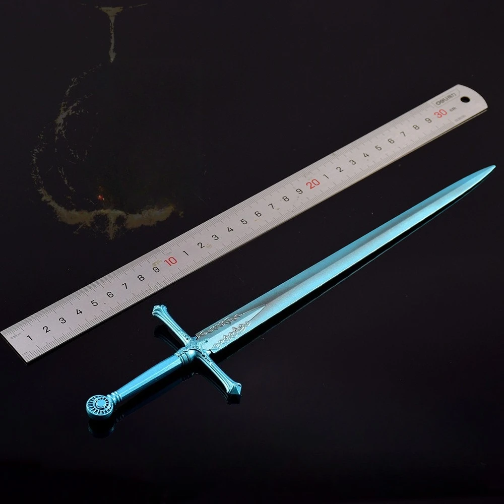 30 cm De Ridders van Cagliari Grote Zwaard Spel Perifere Model Perifere Spel Perifere Cartoon Collectie Verjaardagscadeautjes Speelgoed