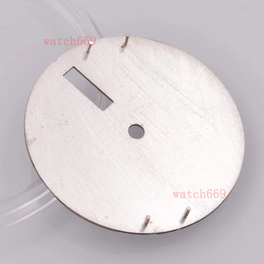 28.5mm NH36 Dial black Watch Dial Green luminous Sterile dial Fit NH36 movement