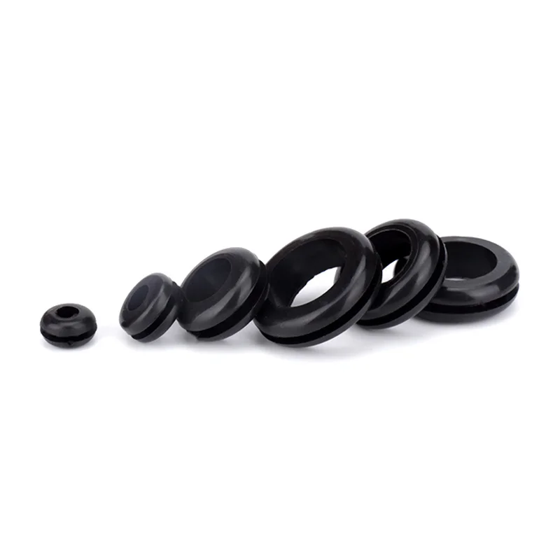 20pcs Double Side Blanking Blind Rubber Wiring Grommets Closed Plug Bungs 