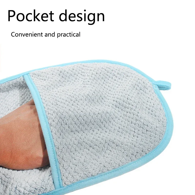 Pet Dog Bath Towel Microfiber Ultra-Absorbent Drying Pet Towel Blanket For Cat Small Dogs Cat And Dog With Pocket Bath Towel