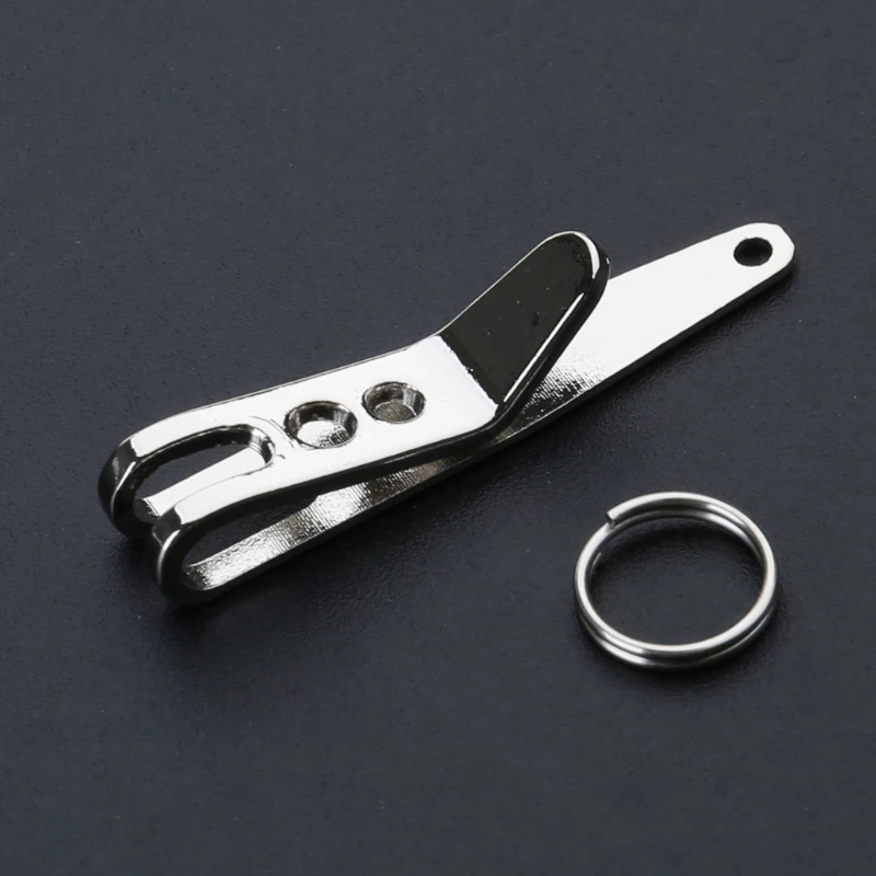 Novelty for Titanium Steel Keychain Pocket Clip for Key Ring Holder for Children Dropsale