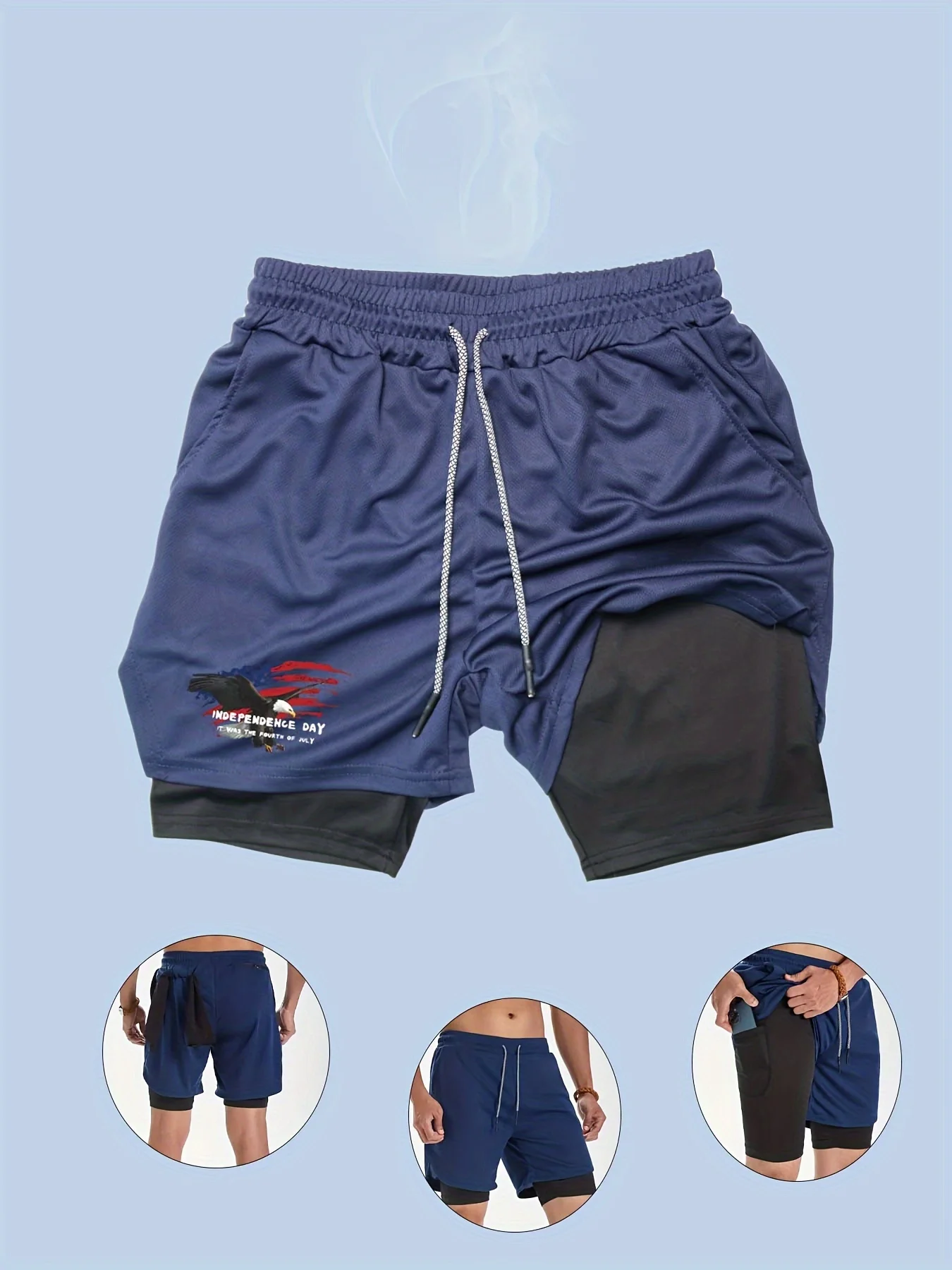 shorts-esportivos-casuais-masculinos-com-estampa-dupla-tema-do-dia-da-independencia-multibolsos-de-cor-solida-exercicios-fisicos-para-corrida