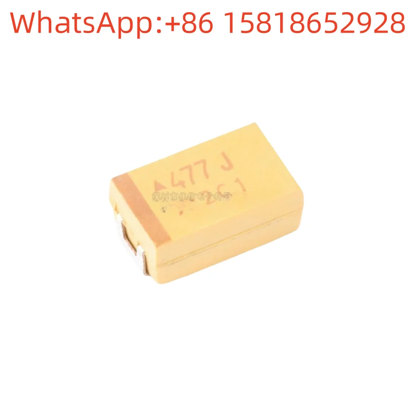 20 pieces TAJD477K006RNJ Original Genuine SMD Tantalum Capacitor 7343D 6.3V 470UF ±10%