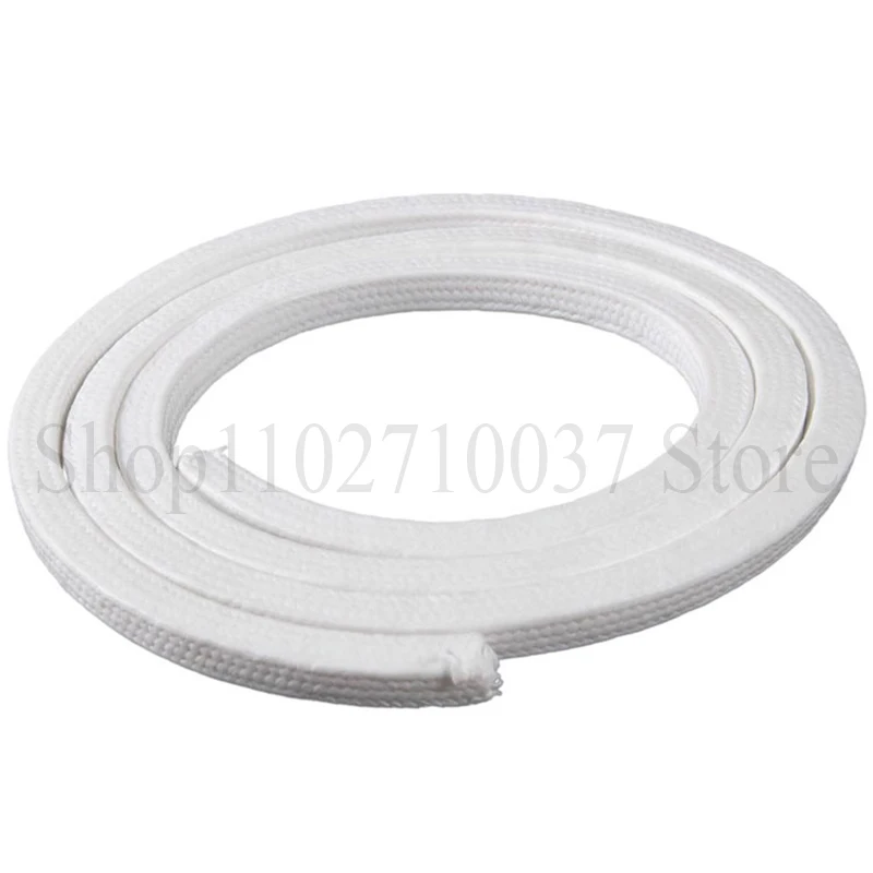 L=1 Meter Edge=4-30mm Oil Free PTFE Sealing Strip Braided Compression Packing Gland Packing High Temperature PTFE Seal image 3