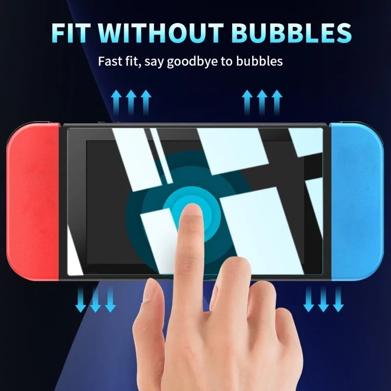 2/1Pcs Screen Protector Glass for Nintendo Switch Transparent Protective Film for Nintendo Switch Lite/Switch Oled Screen Glass