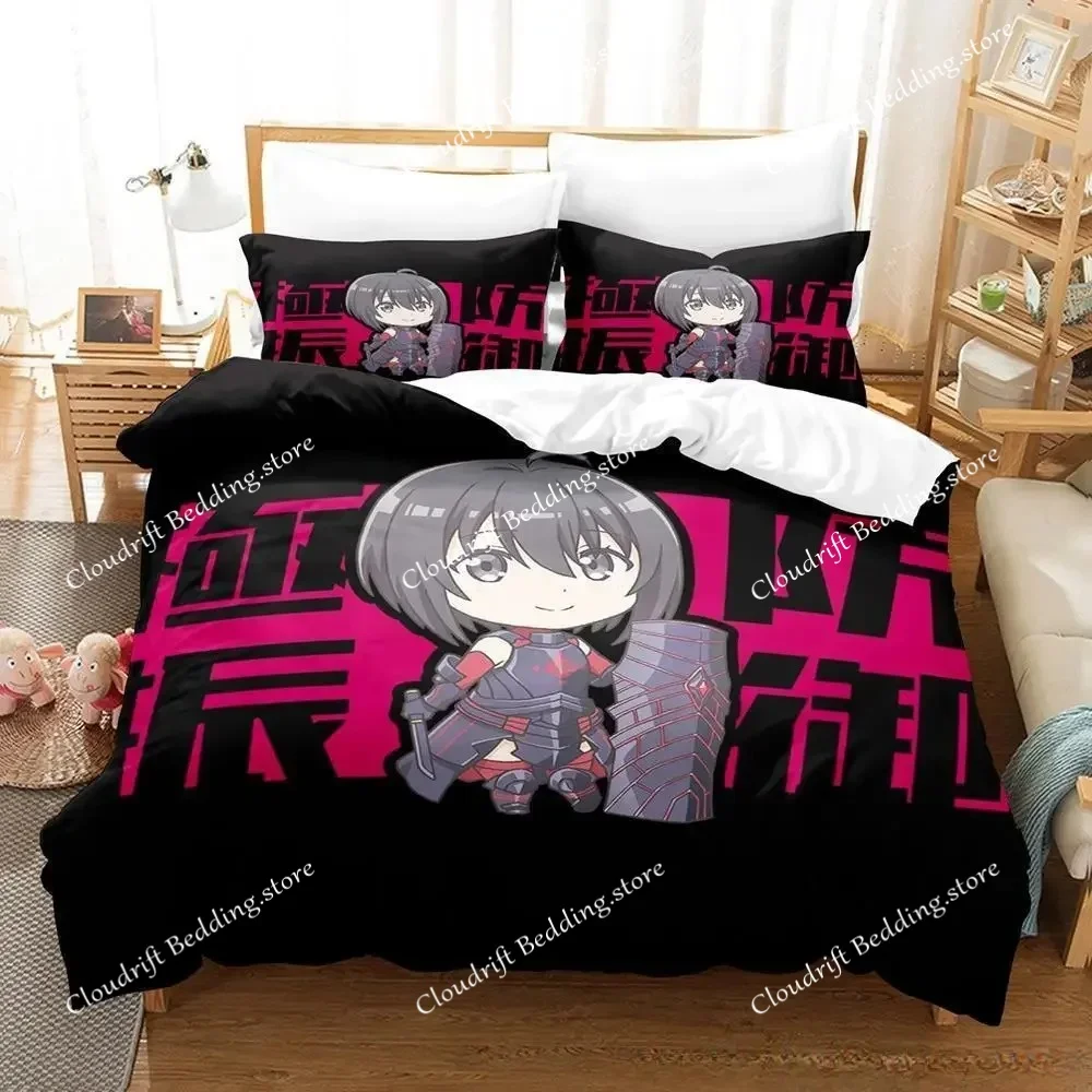 Anime BOFURI I Don’t Want to Get Hurt, so I’ll Max Out My Defense Bedding Set Single Twin Full Queen King Size Bed Set Adult Kid