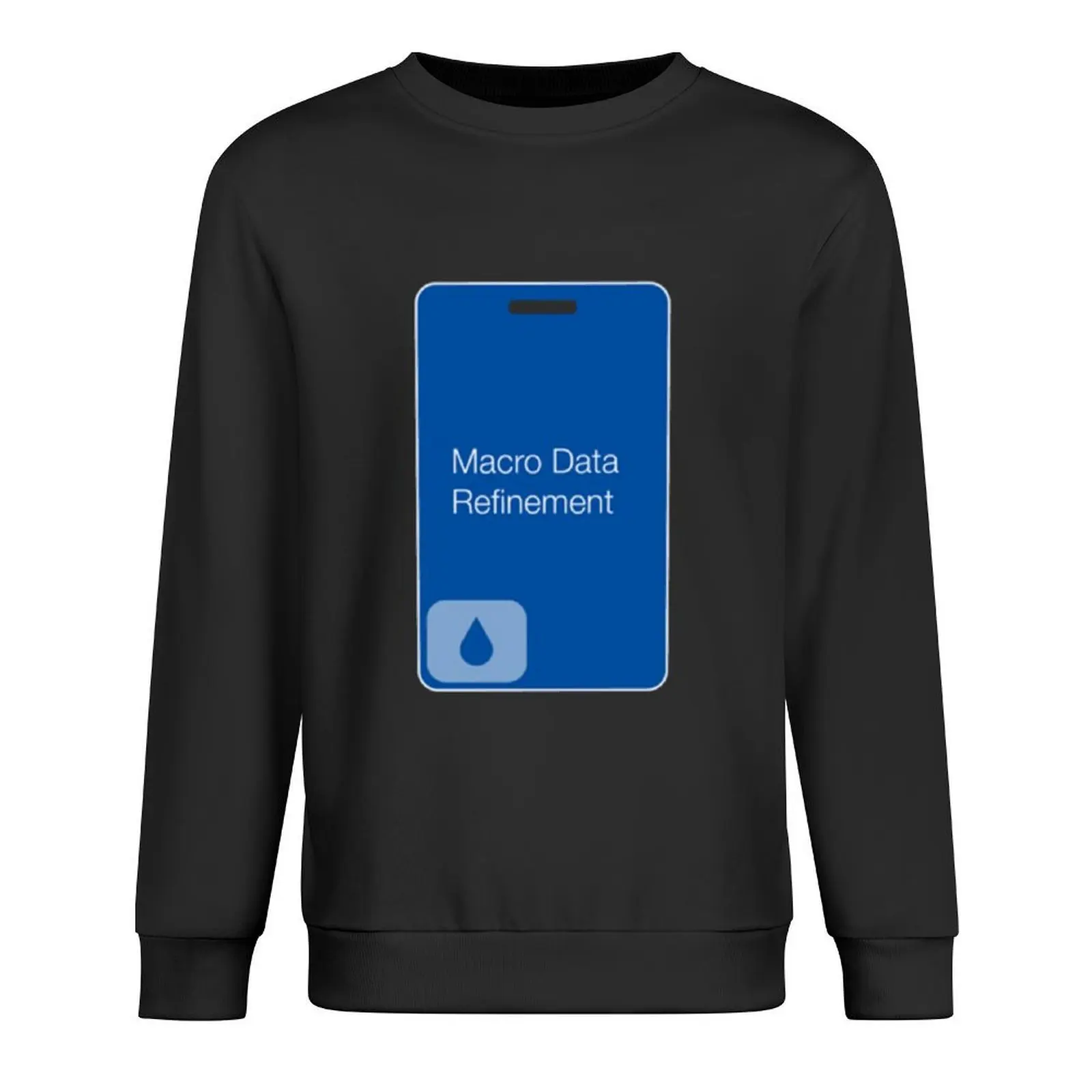 

Severance Macro Data Refinement keycard with text Pullover men's clothes male clothes autumn jacket men men's sweatshirt