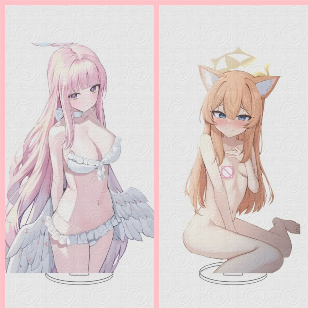 

15CM HOT Anime Blue Archive Acrylic Model Cosplay Charm Characters Ornament Accessories Goods Collection Christmas Gifts