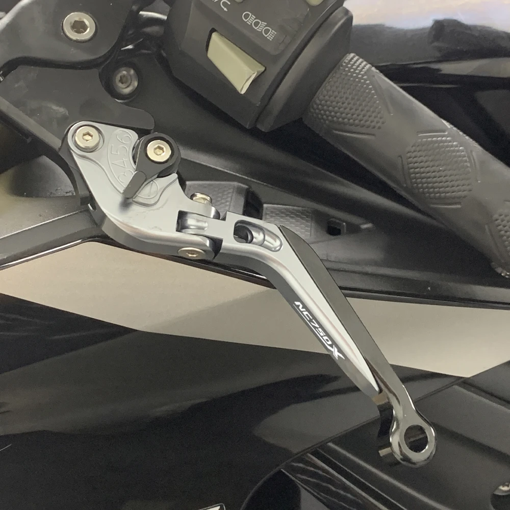 لهوندا NC750X NC 750X NC 750X 2017-2023 2024 2025 2026 دراجة نارية دواسة فرامل العتلات قابلة للتمديد قابل للتعديل للطي مقبض